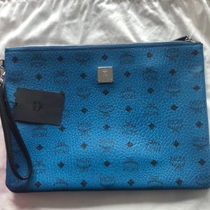 MCM clutch/ wristlet